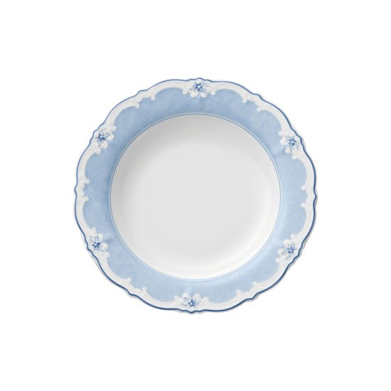 Hutschenreuther Baronesse Estelle Bleu Set di 6 piatti fondi con bordo 24 cm