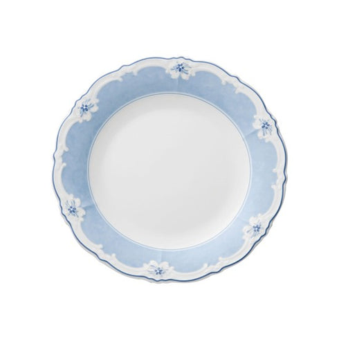 Hutschenreuther Baronesse Estelle Bleu Set of 6 Rim Plates 25 cm