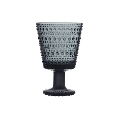 Iittala Kastehelmi Set 6 Tumbler 26 cl Dark Grey