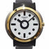 Tissot Heritage Memphis Gent Men's Watch - White Dial, Two-Tone PVD Case, Black Synthetic Strap