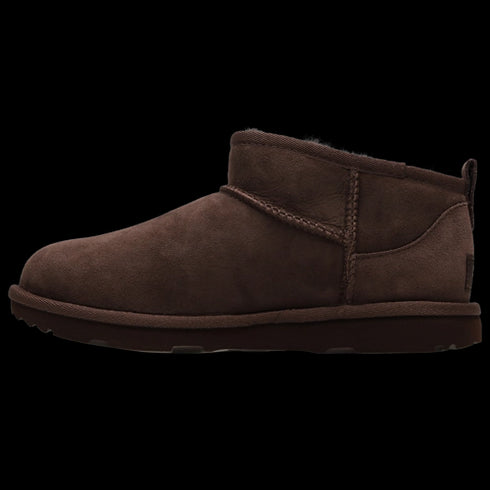 UGG Classic Ultra Mini Marron foncé Femme