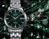 Seiko Presage SRPE15J1 "Mockingbird" Automatic Men's Watch - 40.5mm Stainless Steel, Green Dial