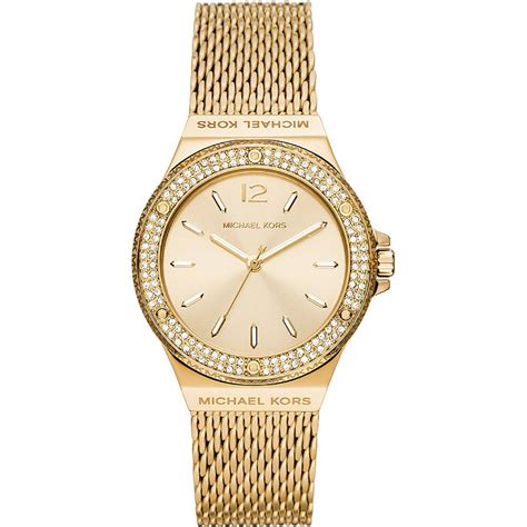 Michael Kors MK7464 Women's Lennox Bicolor Stainless Steel Watch with Silver-Tone Dial