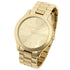 Michael Kors MK3179 Women's Slim Runway Gold-Tone Stainless Steel Watc