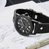 Zodiac Super Sea Wolf Compression ZO9297 Men's Automatic Watch - Black Dial, Black Rubber Strap