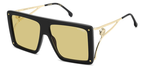 CARRERACarrera CA UNICA/SE 71CHW Sunglasses – Black/Gold Frame, Yellow Lenses, 60mmEYEWEAREcecile