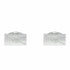 Gucci Diagonal Interlocking G Cufflinks in Sterling Silver - YBE774043001