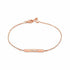 Gucci Link to Love 18ct Rose Gold Bracelet with 'Gucci' Engraved Bar - Adjustable Length