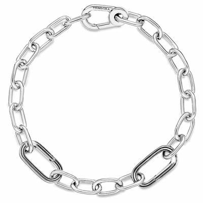 Pandora ME Bracciale a catena a maglie piccole - Argento, misura 20 cm