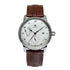 Zeppelin Friedrichshafen Automatic Men's Watch 8590-1 - White Dial, Brown Leather Strap