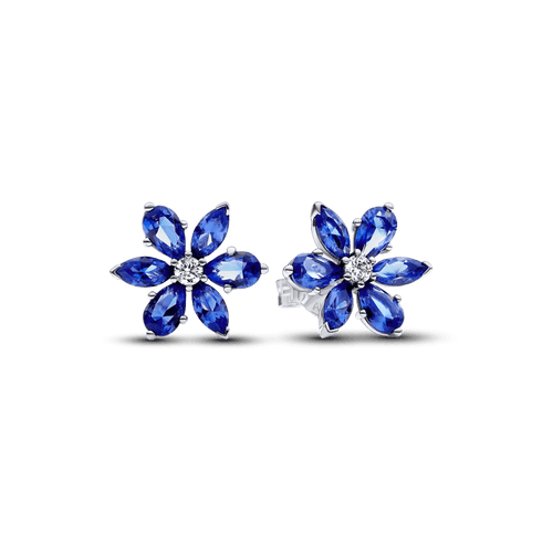 PANDORAPandora Sparkling Blue Herbarium Cluster Stud Earrings 292407C01 - Sterling Silver with Blue CrystalsBIJOUXEcecile