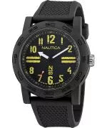 Nautica N‑83 Ayia Triada NAPATS303 Men’s 3‑Hand Watch – Black Ceramic, 44 mm