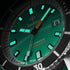 Zodiac Super Sea Wolf Compression ZO9305 Men's Automatic Watch - Seafoam Green Dial, Seafoam Rubber Strap