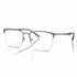 Emporio Armani EA1151 3303 Men's Eyeglasses - Matte Gunmetal Frame, 56mm