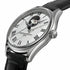 Frederique Constant Classics Heart Beat Automatic FC-310MC5B6 Men's Watch – Silver Dial, Black Leather Strap