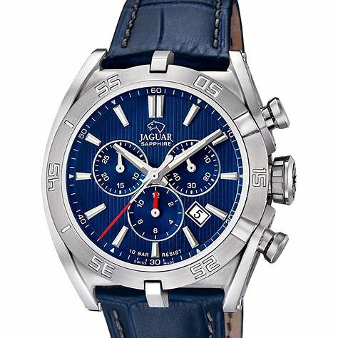 Reloj Jaguar Executive Cronógrafo J857/B Hombre - Caja de acero, esfera azul