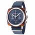 Briston Clubmaster Classic Chronograph 40mm Blue Dial Blue NATO Strap 19140.PRA.T.33.NMB