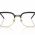 Dolce & Gabbana DG5108 2525 B 53 Occhiali da vista Phantos da uomo - montatura nero/oro