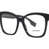 Burberry BE 2363 3001 53 Occhiali da vista da donna - Montatura squadrata in acetato nero