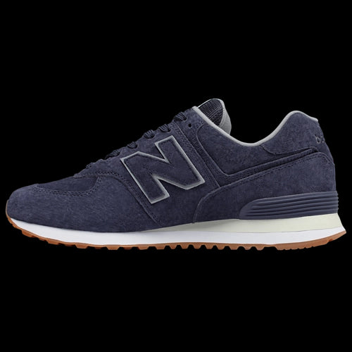 New Balance 574 Bleu Foncé Femme