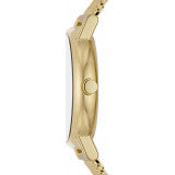 Orologio Skagen Denmark Signatur Lille SKW3111 Donna - Maglia oro, quadrante nero, 30mm