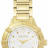 Nautica NAPCPR004 Women's Quartz Watch - White Dial, Gold-Tone Stainless Steel Bracelet