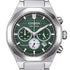Citizen CA4691-59X Men's Green Dial Chronograph Watch with Titanium Case & Sapphire Crystal