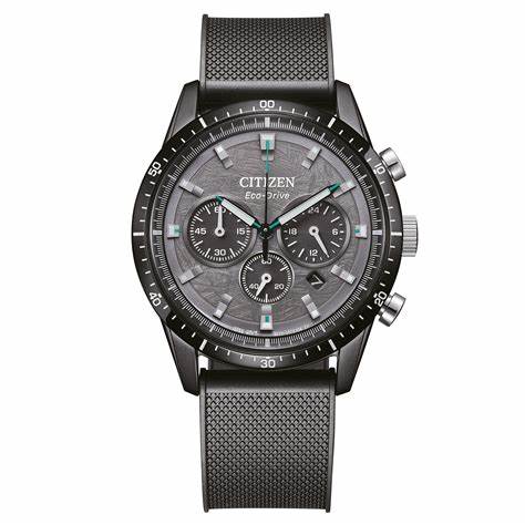 Citizen CA4625-02H Eco-Drive Chronograph Watch - Black Dial