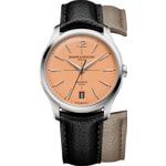 Baume & Mercier Clifton 10778 Baumatic – 39 mm Salmon Dial, 120-Hour Auto