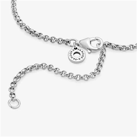 Pandora 399260C00-60 Collana a catena Rolo - Argento 925, 60 cm