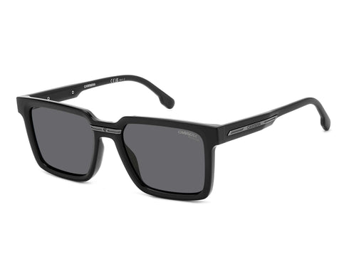 Carrera VICTORY C 02/S 807/M9 Men's Sunglasses - Black Frame, Grey Polarized Lenses
