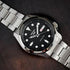 Seiko 5 Sports SRPE55K1 Automatic Men's Watch - Black Dial, Stainless Steel Bracelet