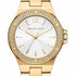 Michael Kors Mini Lennox MK7278 Orologio da donna - Tono oro, lunetta con cristalli pavé