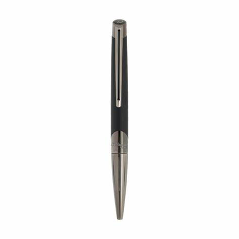 S.T. Dupont Défi Millenium Ballpoint Pen Model 405719 - Gunmetal and Matte Black