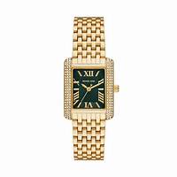 Michael Kors MK4742 Orologio Petite Emery da donna in tonalità oro con Dia verde