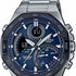 Casio Edifice ECB-950DB-2AEF Men's Solar-Powered Analog-Digital Watch – Blue Dial, Stainless Steel Bracelet