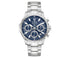 Bulova 96B466 Men's Marine Star Chronograph – Blue Dial, 43mm Steel Case, 100m WR