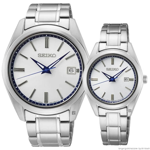 Seiko Neo Classic SUR463P1 Reloj de Mujer - Edición 140th Anniversary, Acero inoxidable, 29.8mm