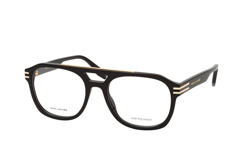 MARC JACOBSMarc Jacobs MARC 788 807 Men's Eyeglasses - Black Full - Rim Aviator Frame, 55mmEYEWEAREcecile