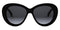 CELINECeline Triomphe CL40317U Butterfly Sunglasses – 55 mm Acetate Frame, Gradient Lenses, UV400EYEWEAREcecile