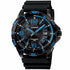 Casio MTD-1065B-1A1 Herren Analog-Taucheruhr – Schwarz/Blau, 100m Wasserdichtigkeit