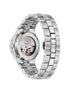 Bulova 96B462 Men's Automatic Watch – Light Blue Dial, 40mm Steel Case, Sapphire Crystal