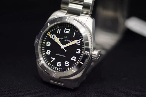 Hamilton Khaki Field Expedition Auto H70225130 - 37mm Stainless Steel, Black Dial, Stainless Steel Bracelet