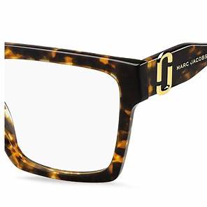 MARC JACOBSMarc Jacobs MARC 766 Eyeglasses – Black Acetate Frame, 55mm, Women'sEYEWEAREcecile