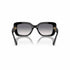 Occhiali da sole Ralph Lauren The Nikki RL 8217U - Montatura nera con lenti viola sfumate