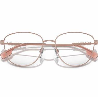 Burberry BE 1376 1343 55 Occhiali da vista da donna - Montatura in metallo rosa