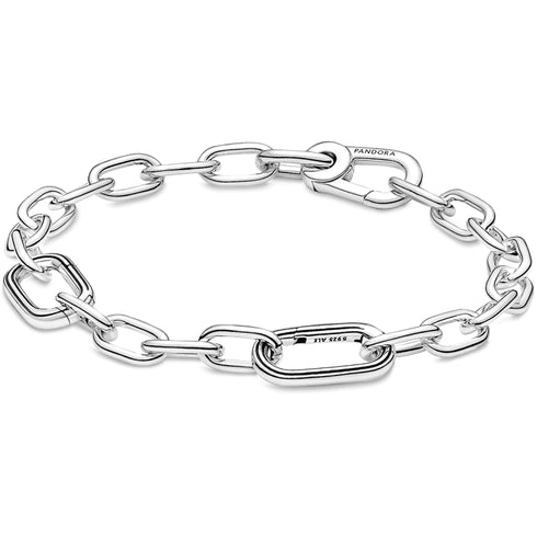 Pandora ME Bracciale a catena a maglie piccole 599662C00-1 - Argento 925, 15 cm