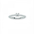 Miluna LID3265-010G7 Women's Solitaire Ring - 18K White Gold with 0.10ct Diamond