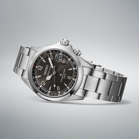 Seiko SPB505J1 Prospex Alpinist Automatik-Herrenuhr – Schwarzes Zifferblatt, 39,5 mm