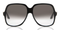 Victoria Beckham VB626S-001 Women's Sunglasses – Black Frame, Grey Gradient Lenses